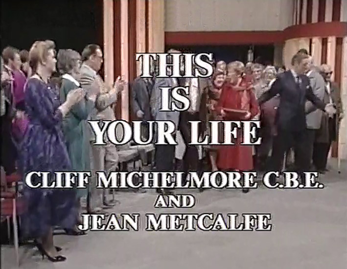 Cliff Michelmore and Jean Metcalfe This Is Your Life